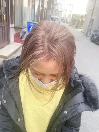 ショート カラー パーマ ヘアアレンジ ネイル マツエク・マツパ アイブロウ 井上 一平のヘアスタイル