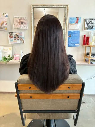 ロング 宇田津 文那のヘアスタイル