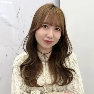ロング カラー ParveMix￤ 大賀さつき🍨🤍のヘアスタイル