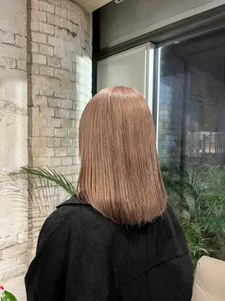 セミロング カラー ボブカットモデル募集 🌟hana🦖のヘアスタイル