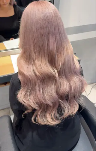 ロング たかはし るなのヘアスタイル