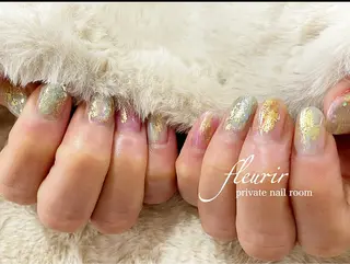 ネイル フルリール 【プライベートサロンのネイルデザイン