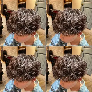 ミディアム パーマ メンズ 👑錦糸町/毛流れ パーマ特化/NORIのヘアスタイル