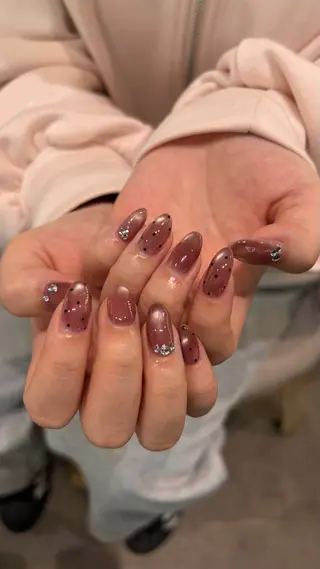 ネイル ハイトーン/ ネイル💅まりなのヘアスタイル