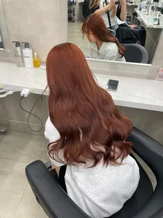 ロング カラー ヘアアレンジ 💗横浜美容室 💗HARUNAのヘアスタイル