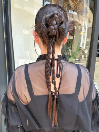 ヘアアレンジ 河野いずみ レイヤー/ボブ 🤍のヘアスタイル