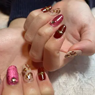 ネイル Nail ヌシん家 AKANEのネイルデザイン