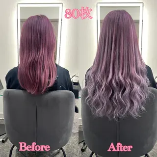 ロング シールエクステ ♡SAORI♡のヘアスタイル