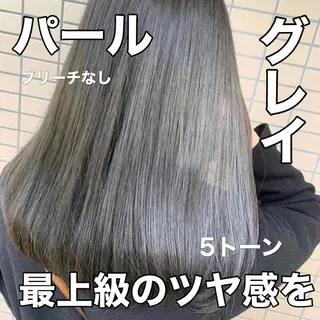 カラー ブリーチなしで 全国から予約殺到♡のヘアスタイル