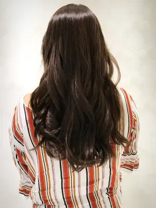 ロング カラー ヘアアレンジ ⭐️髪質改善⭐️ フジヒサゴウタのヘアスタイル