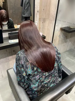 ロング カラー ♦️髪質改善縮毛矯正 美髪💍谷口克也♦️のヘアスタイル