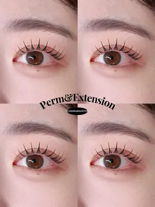 マツエク・マツパ mignon eye YUKINOのマツエク・マツパデザイン