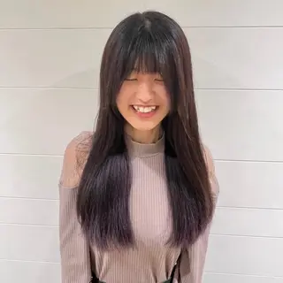 ロング カラー モデル募集 セイノチヒロのヘアスタイル