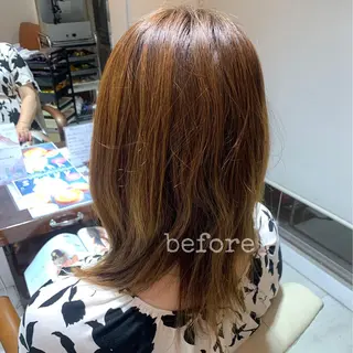 セミロング 黒田 優衣のヘアスタイル