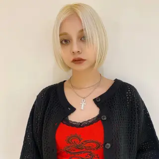 ショート サイレント美容師 アイリィのヘアスタイル