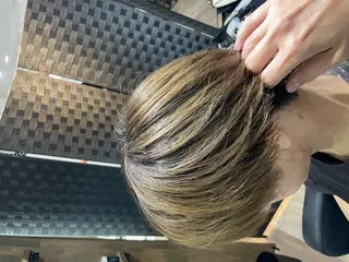 ショート カラー メンズ パーマPrivate SalonNoa名駅のヘアスタイル