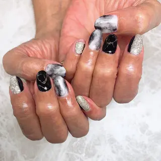 ネイル ⭐︎休業中の練習⭐︎ JNA認定講師髙橋のネイルデザイン
