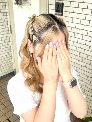 ヘアアレンジ 推し活/イベントヘア 🎀✨yuriのヘアスタイル
