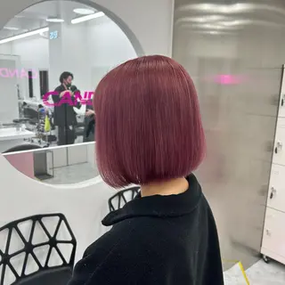 セミロング カラー ヘアアレンジ mai🍑暖色カラー /レイヤー💖のヘアスタイル