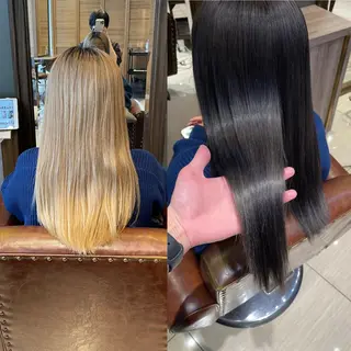 ロング 六本木縮毛矯正/髪質 改善/LOANA鈴木のヘアスタイル