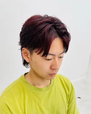 カラー メンズ 👑メンズ/パーマ/ 小島桐弥👑のヘアスタイル