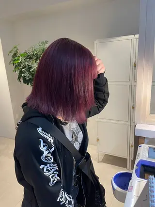 ミディアム 光岡 玲遠のヘアスタイル