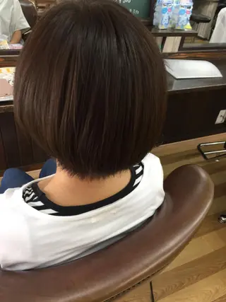 カラー 中山 ルミ子のヘアスタイル