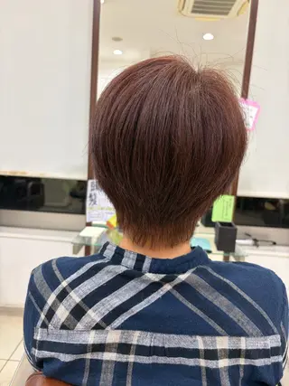 ショート 横山 水空のヘアスタイル