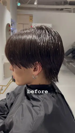 メンズ 札幌メンズ専門 星雅哉のヘアスタイル