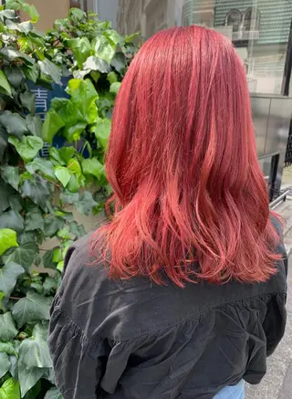 ミディアム カラー 溝口 恭章のヘアスタイル