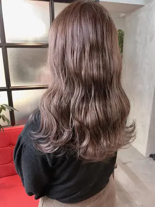 ロング カラー なかの たくみのヘアスタイル