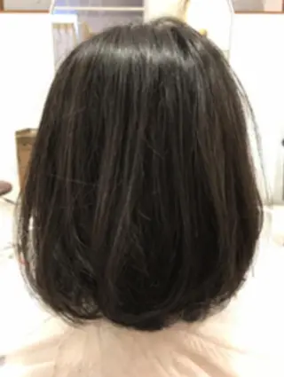 ミディアム カラー ブリーチカラー🌈 嘉名 真樹のヘアスタイル