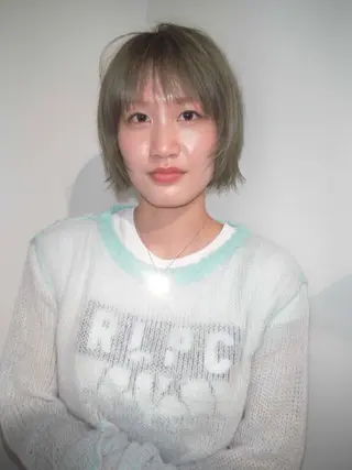 ショート カラー 🎀オイダイラ モモカ🎀のヘアスタイル