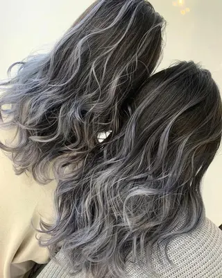 ロング カラー ヘアアレンジ 阿部 圭悟のヘアスタイル