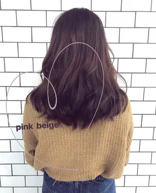 ロング カラー お洒落パーマ/ 艶カラー/michiのヘアスタイル