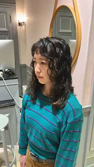 セミロング 小野まさや /ショートカットのヘアスタイル