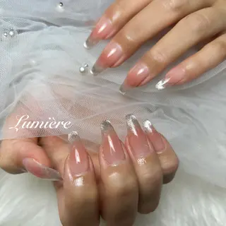 ネイル Lumière｜ ロング｜ワンホンのネイルデザイン