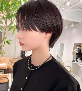 ショート 透明感カラー/顔周り カット/ののか💞のヘアスタイル