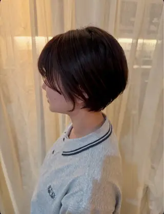 ショート 藤原 百花のヘアスタイル