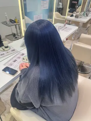 ロング カラー kureha𓈒𓋜 ANNETTA🐣‪のヘアスタイル