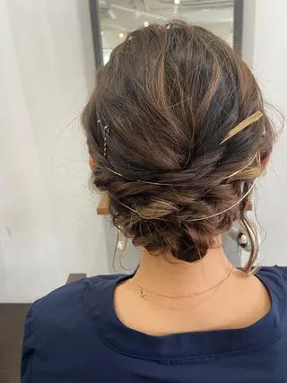 ショート カラー パーマ ヘアアレンジ メンズ キッズ ネイル マツエク・マツパ 久木原 ゆりのヘアスタイル