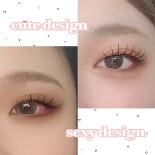 マツエク・マツパ 名古屋eyelist hoshinoのマツエク・マツパデザイン