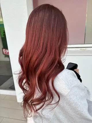 カラー 菊地 映香のヘアスタイル