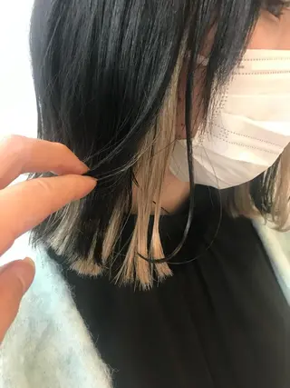 ショート ヘアアレンジ GLOSS 心斎橋 山上のヘアスタイル