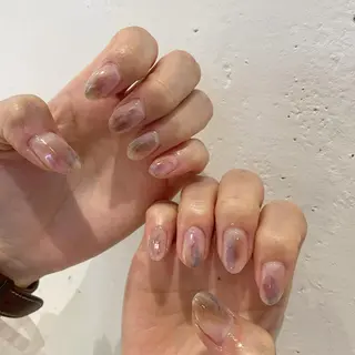 ネイル 【淡色color/ nail】maikoのネイルデザイン