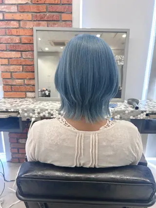 ショート カラー 赤みゼロカラー 藤並純のヘアスタイル