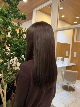 ロング カラー カワハラ ヒナコのヘアスタイル