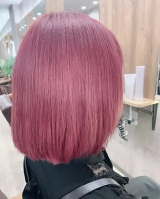 ミディアム カラー memento 斎藤大覚のヘアスタイル