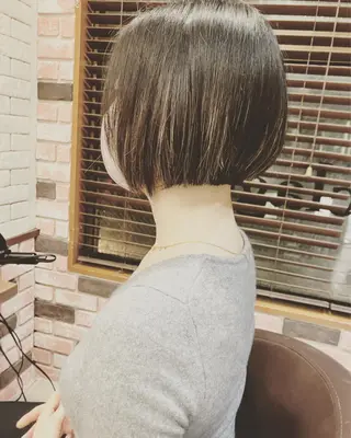 ショート カラー 髪質改善 LIME 長野駅のヘアスタイル