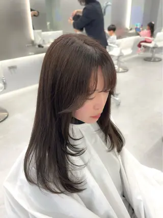 ロング ユウカ 千葉駅 @lei_yuukaのヘアスタイル